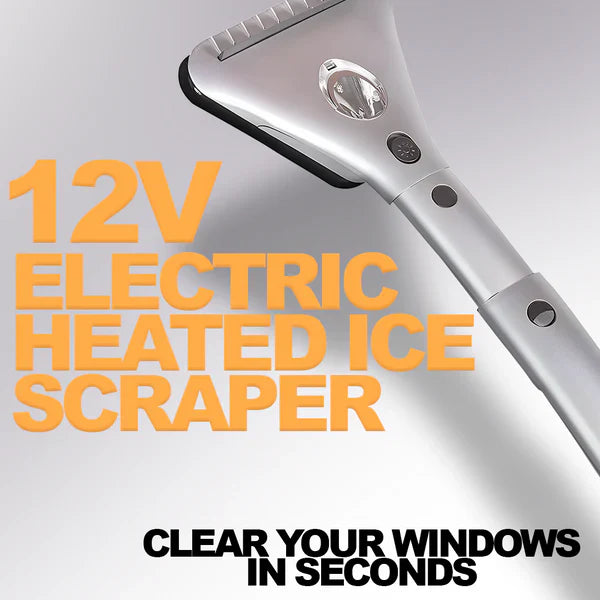 Luxora Electric Heated Ice Scraper with 14ft Cord