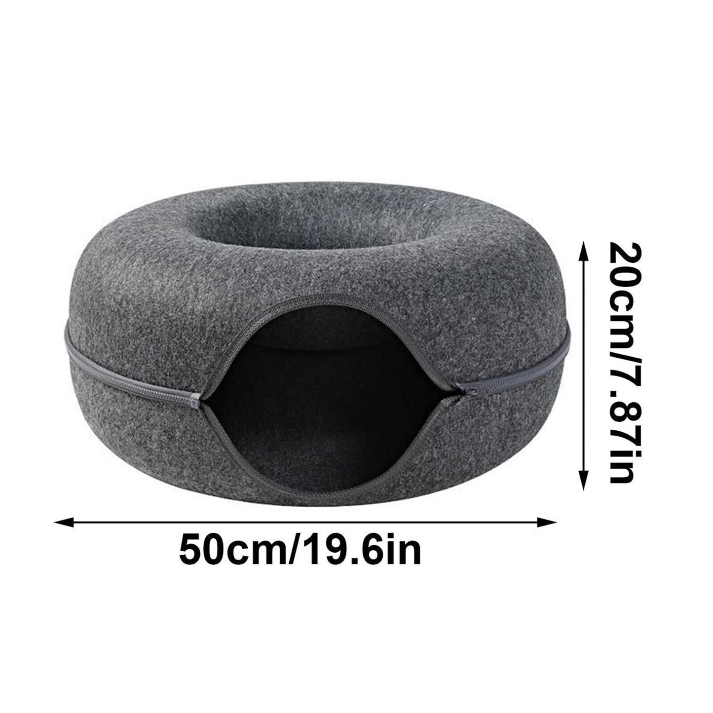 Luxora Tunnel Interactive Cat Bed for Fun and Playful Cats