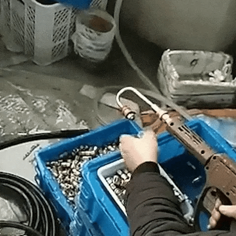 High-Pressure Stainless Steel Pipe Cleaning Nozzle – Precision Pointed Tip for Unclogging Drains and Water Lines, Durable and Rust-Resistant Design