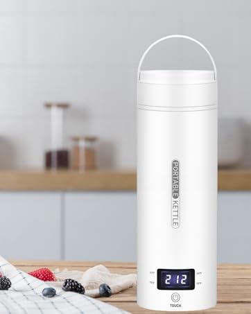 Luxora Portable Electric Travel Kettle for Hot Drinks