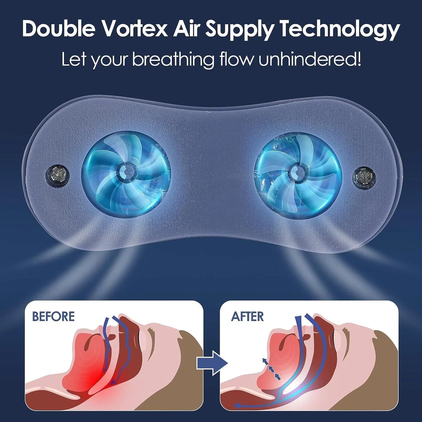 LuxRoyale Micro CPAP Sleep Apnea Machine For Travel & Anti Snoring CPAP Alternative