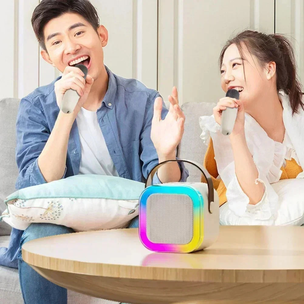 Royaleva Portable Karaoke Machine With 2 Microphones