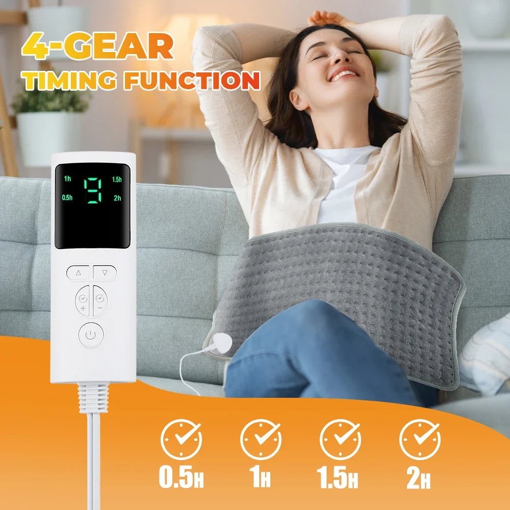 30x60cm Electric Heating Pad Multi-functional Hot Heated Pad for Back Legs Hands Warmer Rapid Temperature Rise Heated Pad 1