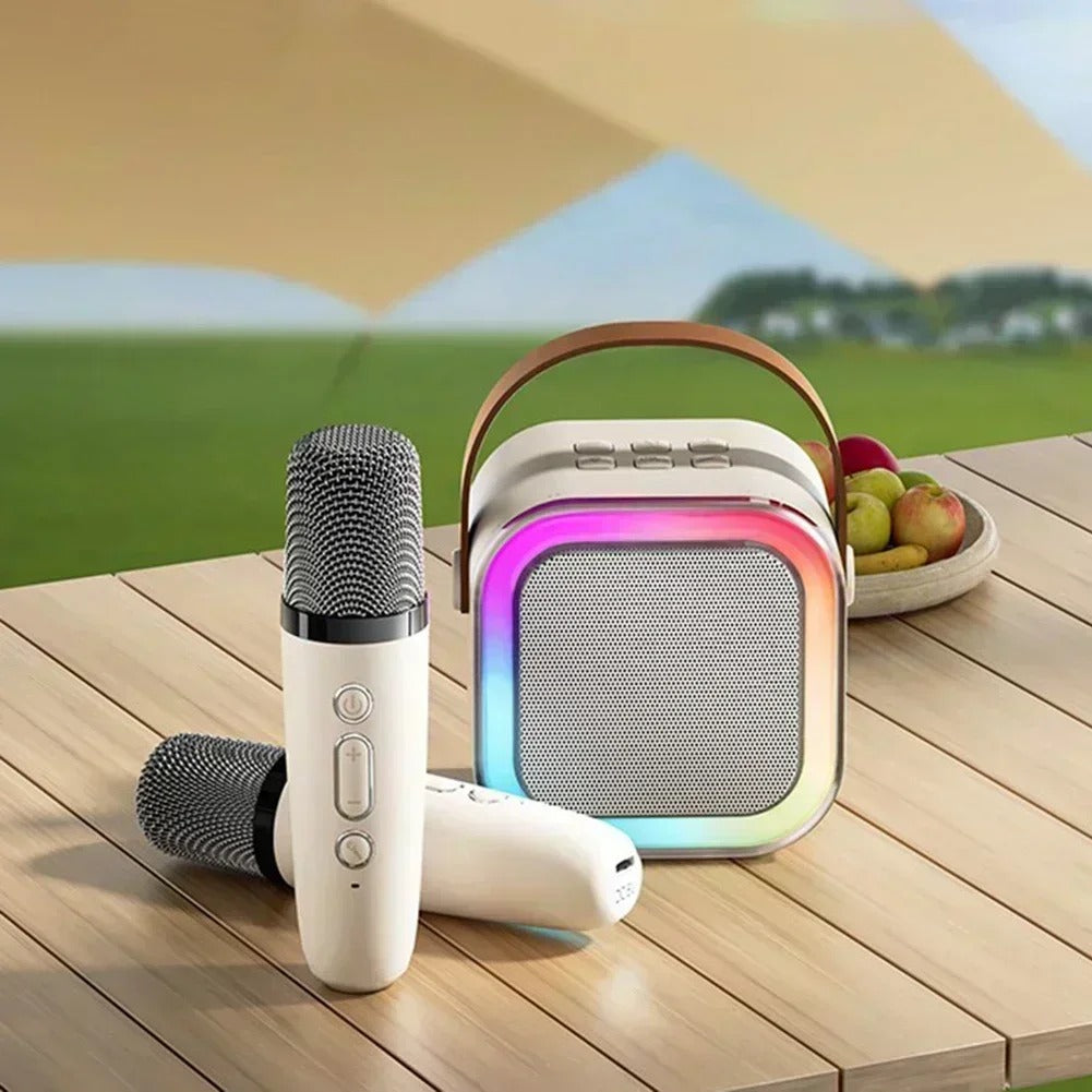 Royaleva Portable Karaoke Machine With 2 Microphones