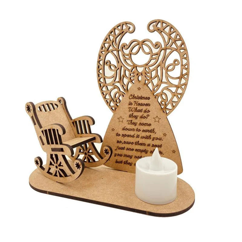 Royaleva Christmas Remembrance Ornament with Rocking Chair Design