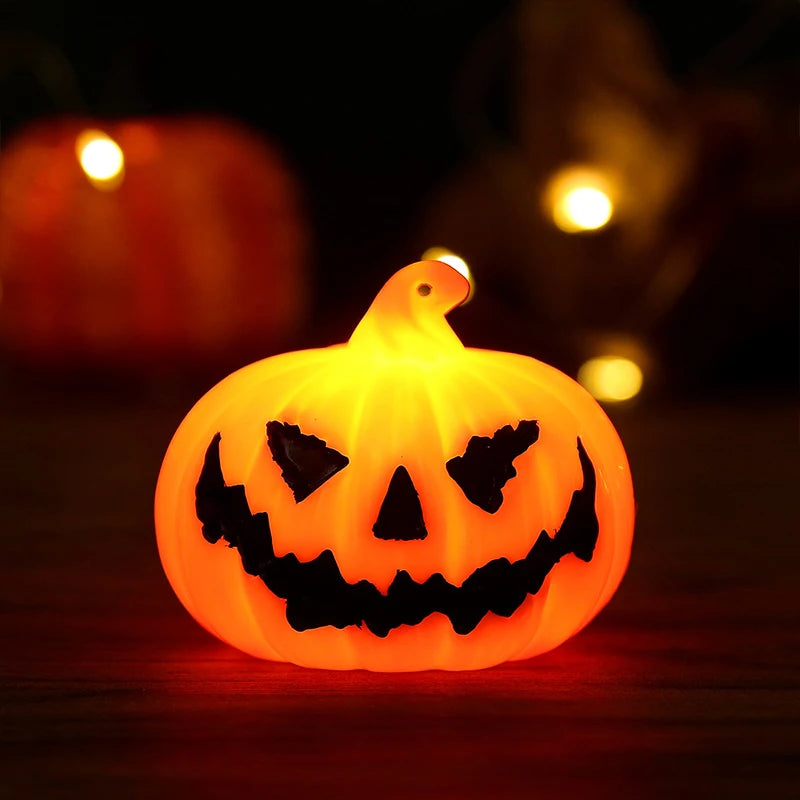 3Pack Fairy Light, LED Pumpkin Decorative Lights, Battery Operated Table Lamp, for Haunted House Cosplay Gift Party Decor 3