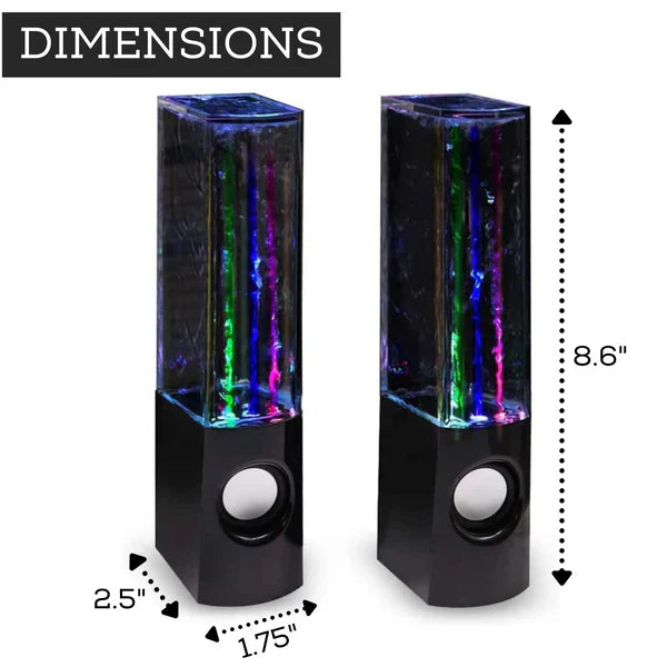 Royaleva Dancing LED Water Speaker with Stunning Visuals