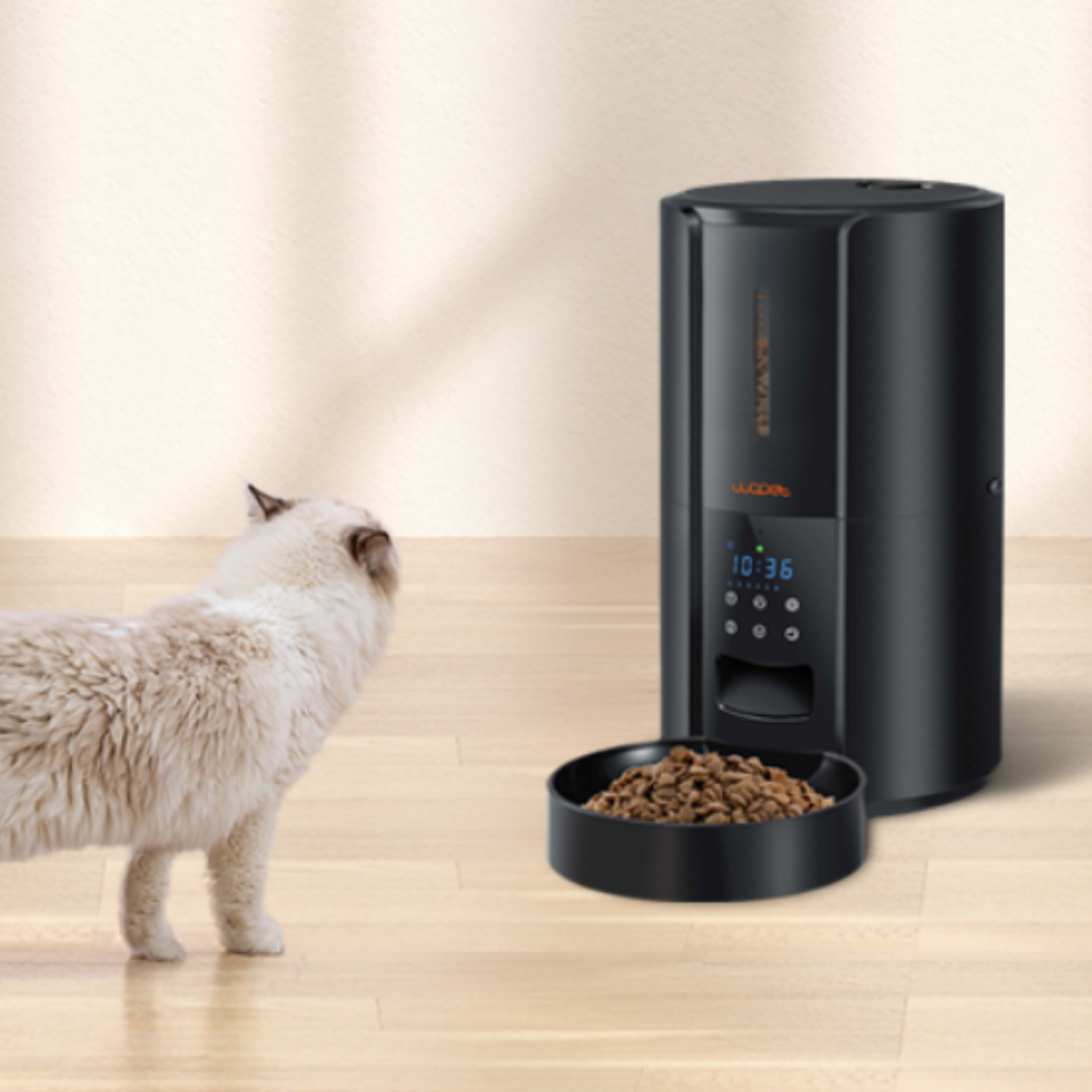 RoyaleGlow Exclusive Large Automatic Dog Cat Time Pet Food Feeder Dispenser