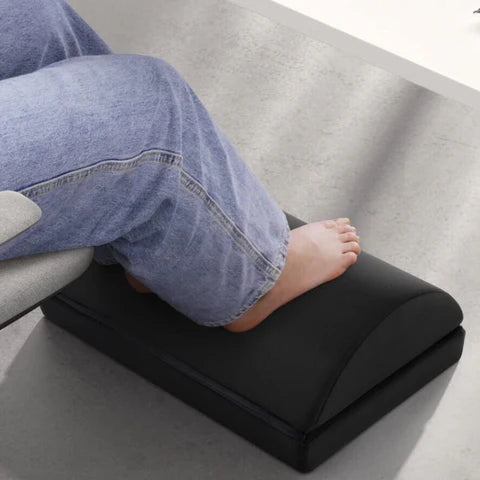 Luxora Curved Ergonomic Under Desk Home Office Foot Rest