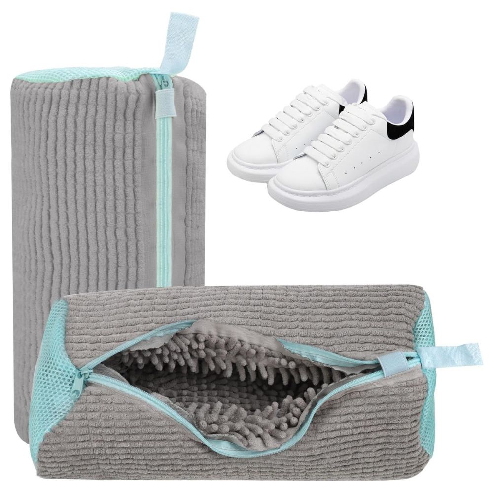 Royaleva Machine Washable Sneakers Shoe Protector Washing Mesh Bag
