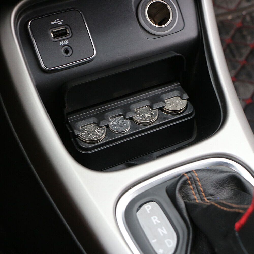 Luxora Car Coin Holder Easy Access Loose Change Storage