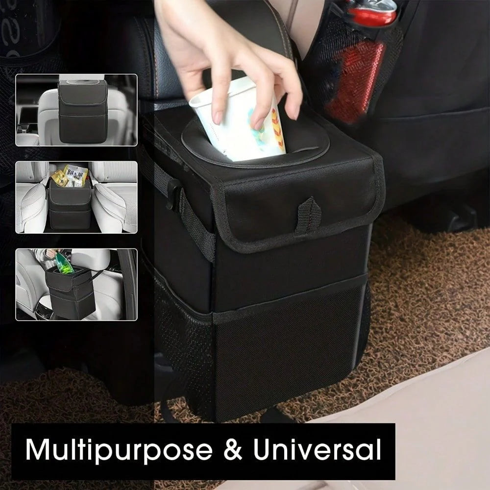 Royaleva Free Hanging Waterproof Car Trashcan Bin