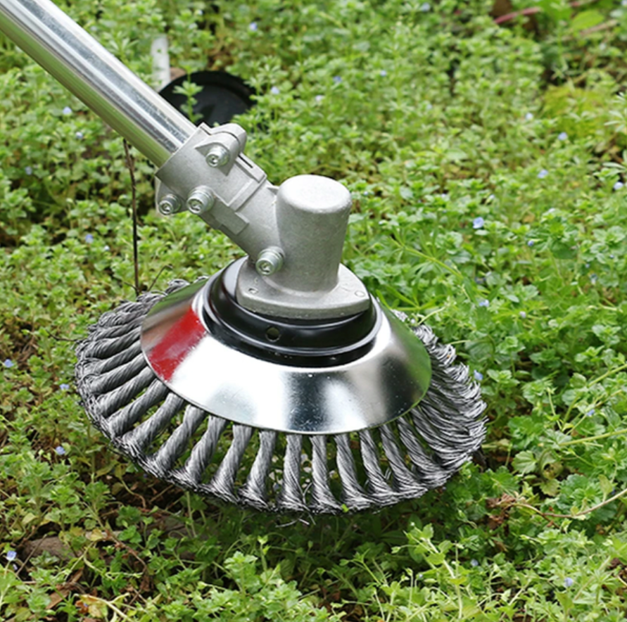 Luxora Carbon Steel Weed Brush & Trimmer for Easy Weeding