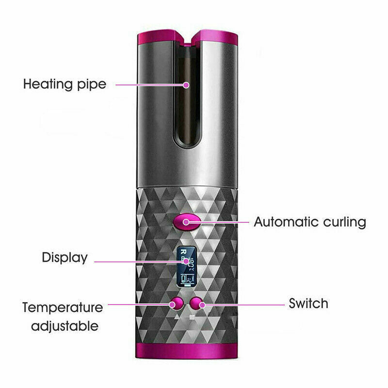 Luxora Easy Cordless Automatic Hair Curler for Women