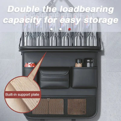 Luxora Car Back Seat Organizer With Tablet Holder Tray