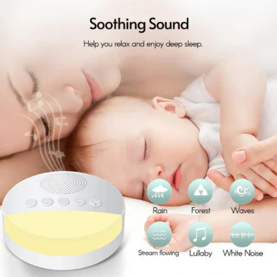 Royaleva Baby White Noise Machine with Night Light