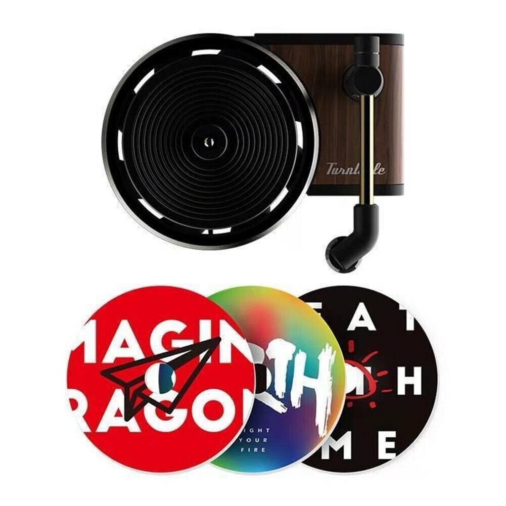 RoyaleGlow Vintage Record Car Freshner for Stylish Scents
