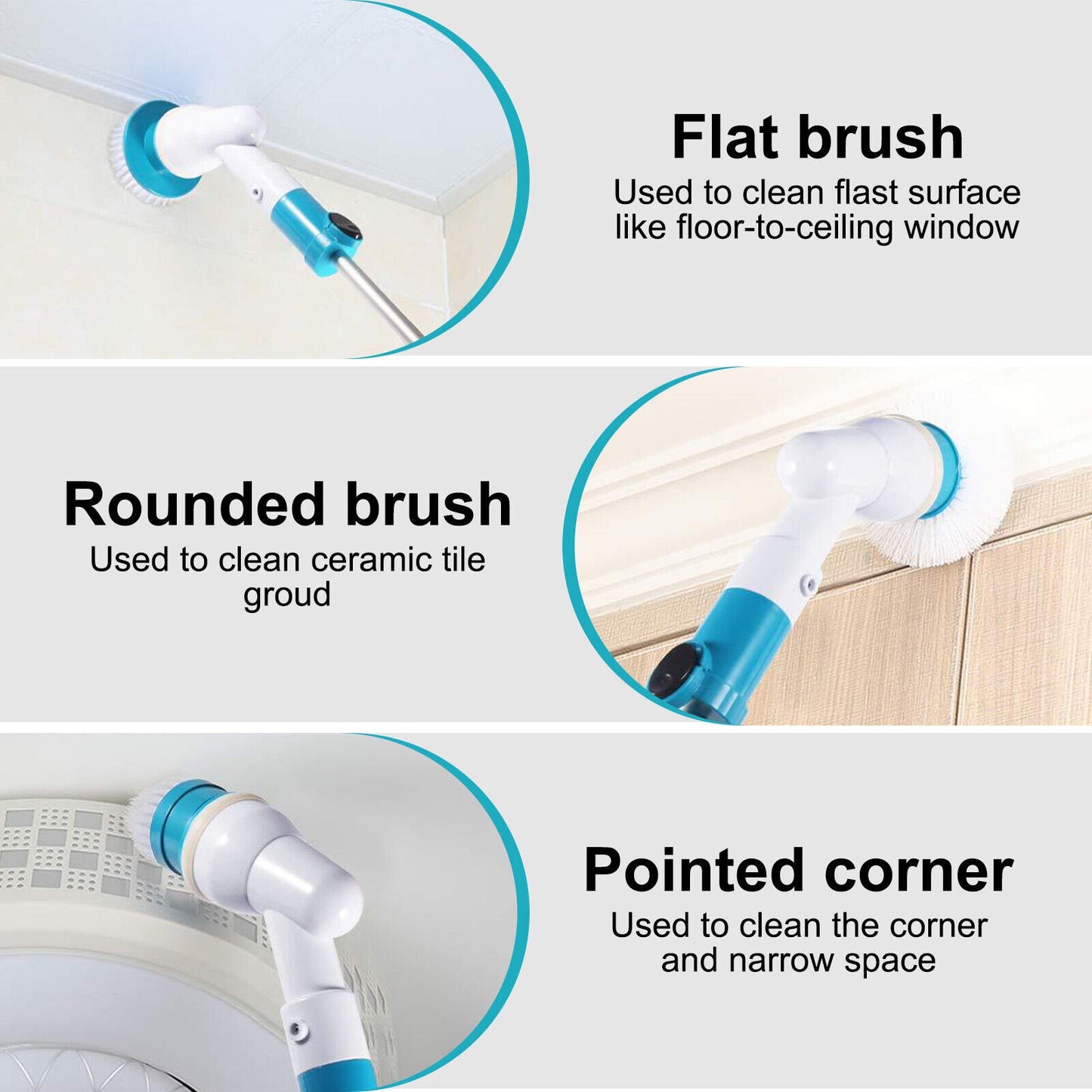 Luxora Electric Spin Scrubber Cordless Cleaning Tool