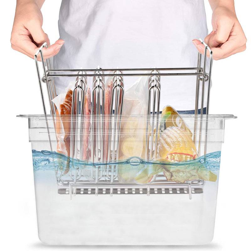 RoyaleGlow Sous Vide Container with Fitted Lid and Scale
