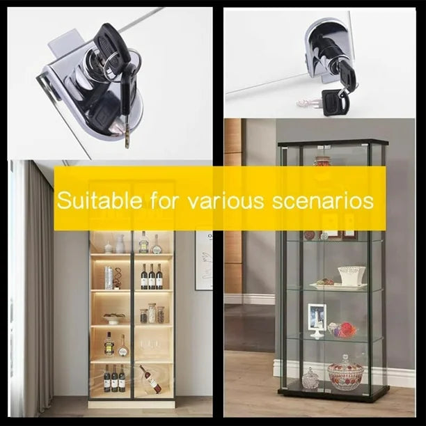 Royaleva Single Glass Lock Furniture Hardware Safe Locks