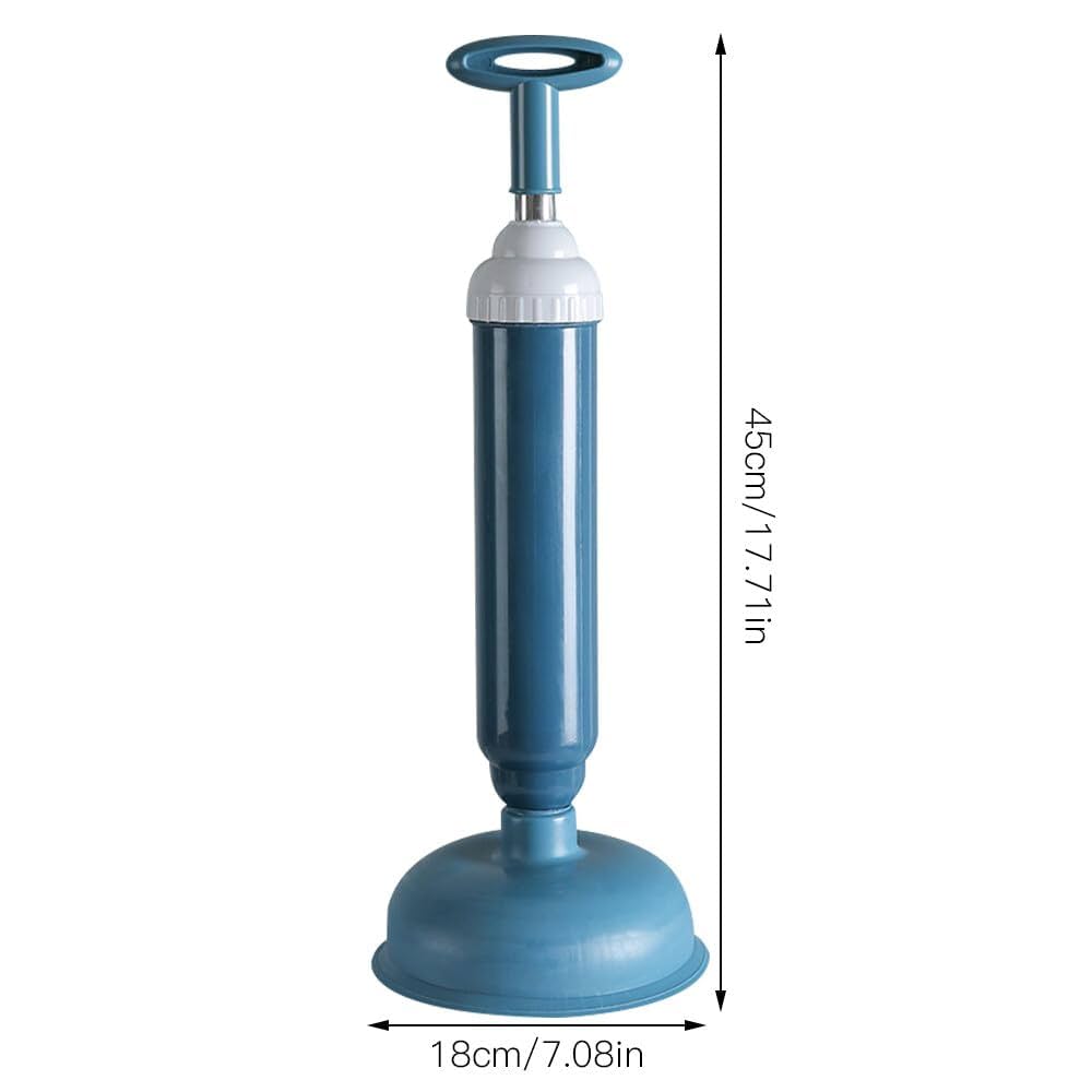 Royallure High-Pressure Silicone Toilet Plunger – Telescopic Pump, Anti-Clog Tool
