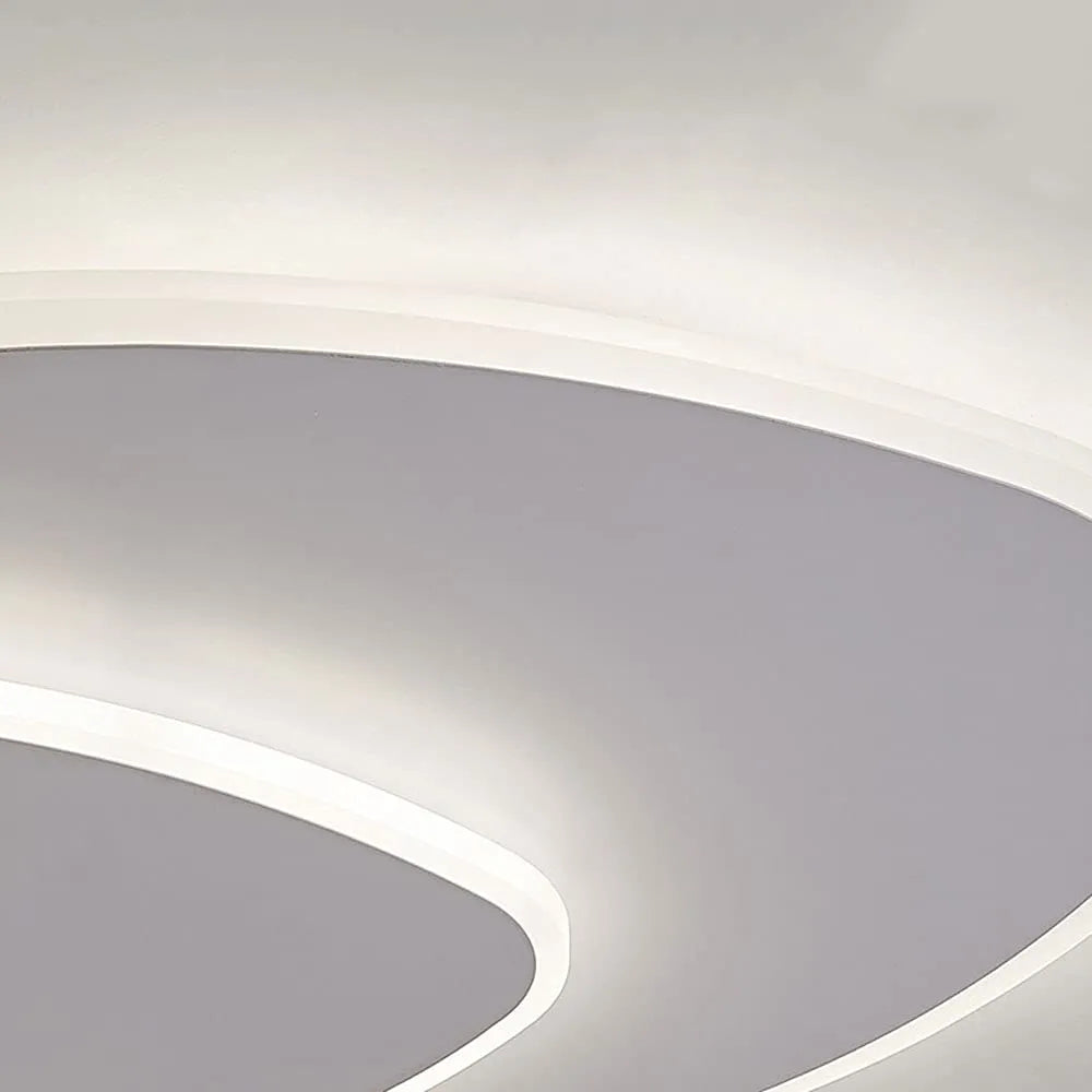 RoyaleGlow Modern LED Ceiling Light Dimmable Abstract Design Acrylic Fixture