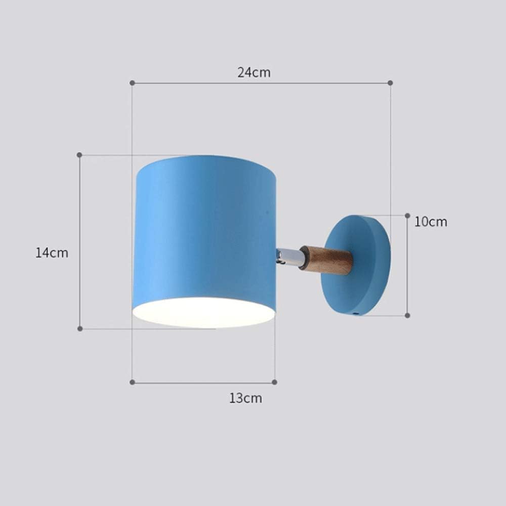 Luxora Adjustable Wall Lamp with Scandinavian Design and Pastel Shades