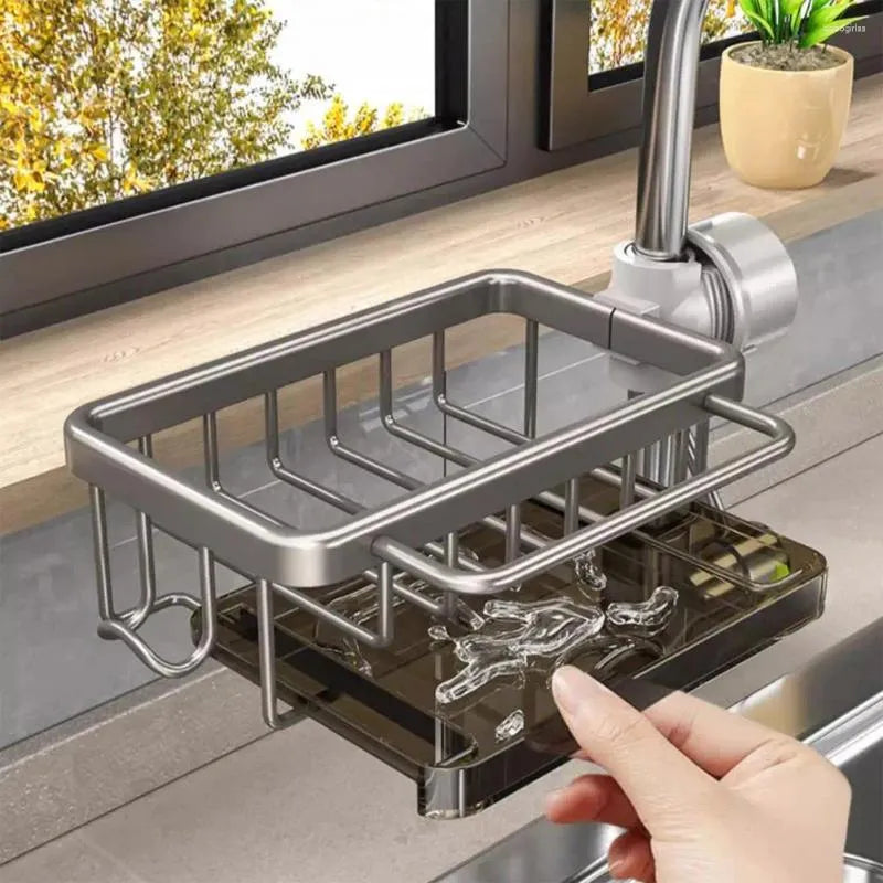RoyaleGlow Ultimate Sink Organizer for Tidy Kitchen Space