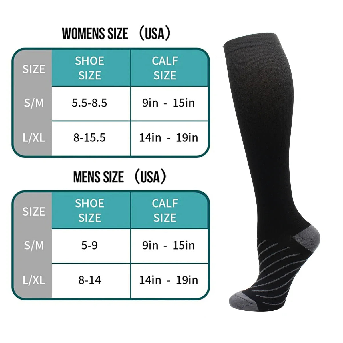 RoyaleGlow Medical Compression Socks for All-Day Comfort