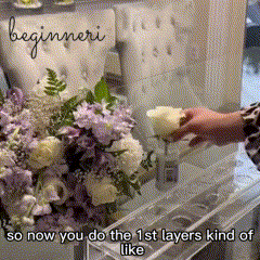 Luxora Clear Acrylic Flower Vase for Stylish Arrangements