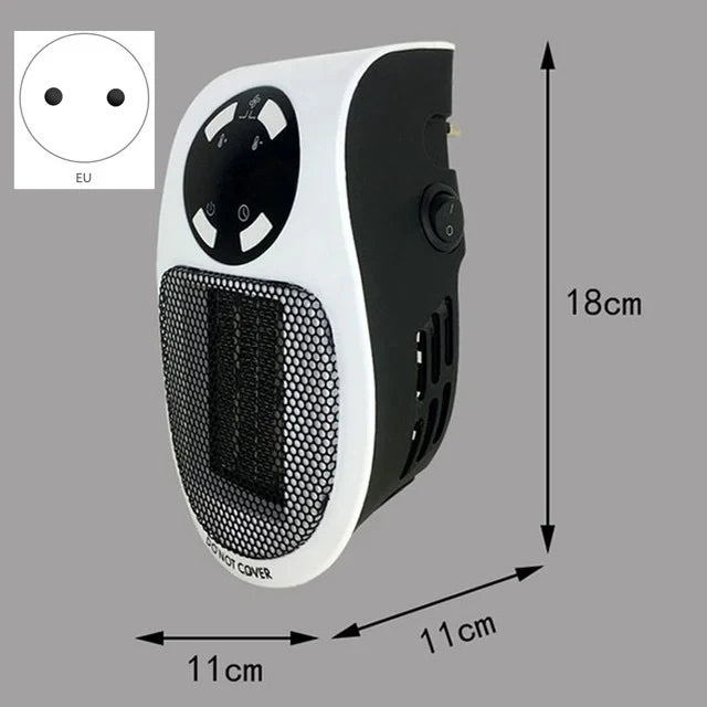 Royaleva 500W Mini Portable Electric Heater for Home Use