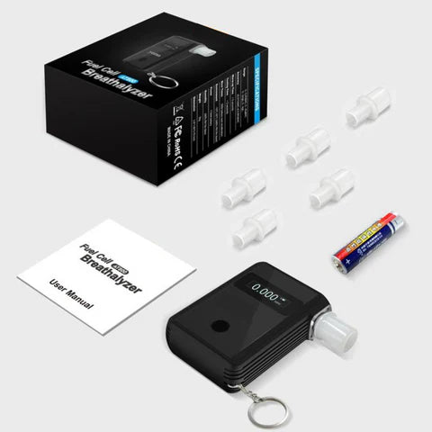 LuxRoyale Smart Compact Portable Breath Alcohol Tester