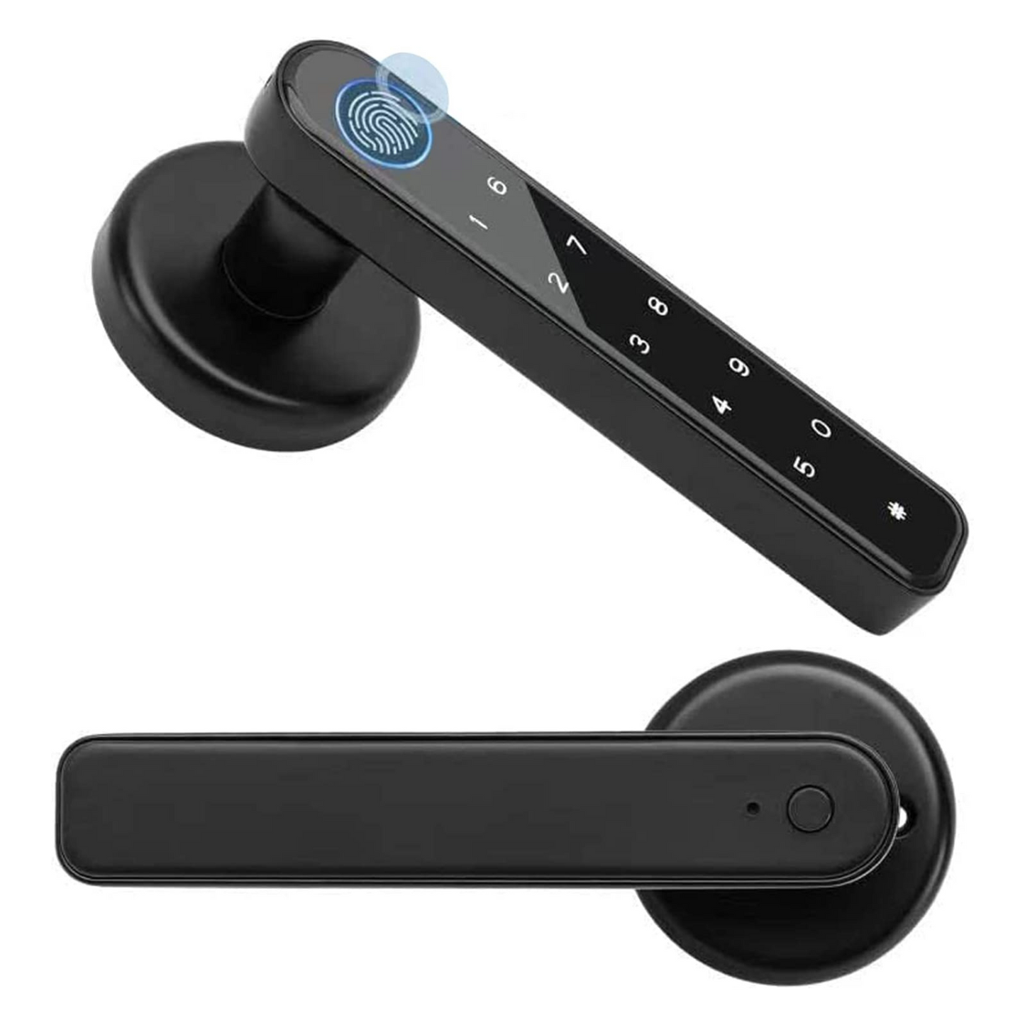RoyaleGlow Smart Electronic Mobile App Controlled Bluetooth Fingerprint Door Lock
