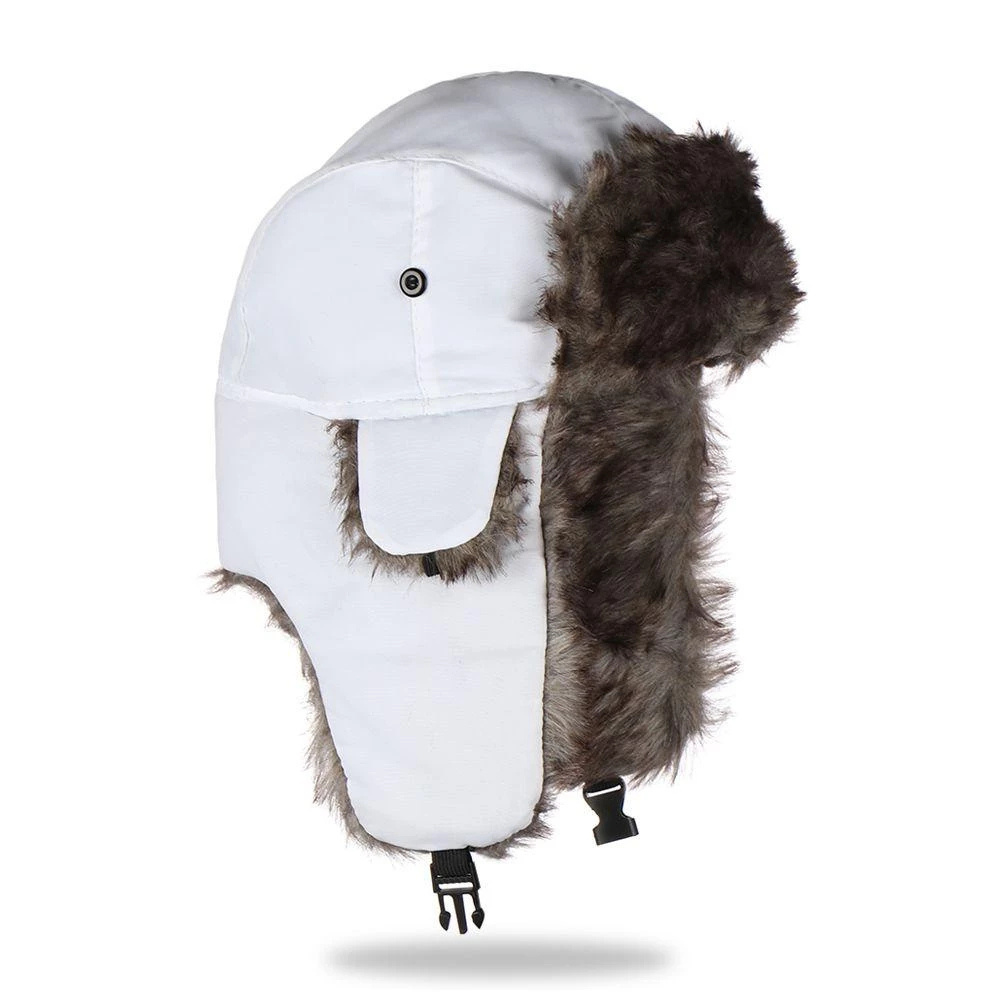 Royaleva Cozy Faux Fur Winter Earflap Aviator Ski Hat