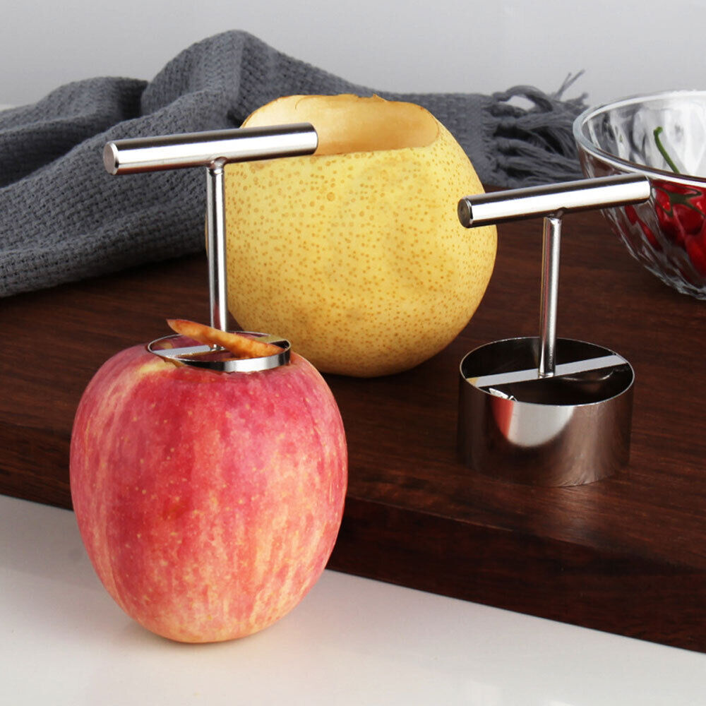 RoyaleGlow Stainless Steel Multifunction Apple Pear Core Separator Kitchen Tool