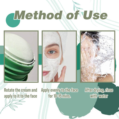RoyaleGlow Green Tea Clay Deep Cleanse Mask Stick