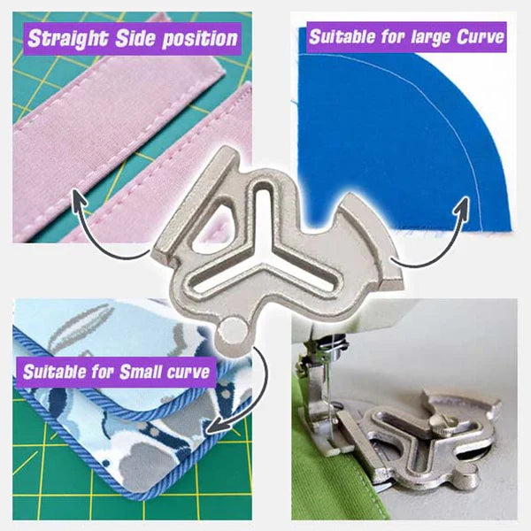 Luxora Plum Blossom Positioning Gauge for Seamless Sewing