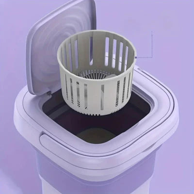 Royaleva Foldable Portable Washing Machine with Spin Dryer Mini Clothes Washer