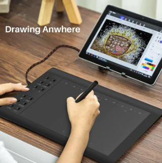 Rayvia Graphic Tablet Drawing Pad Digital Pen for Artists