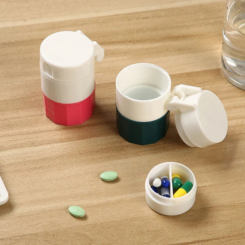 Luxora Pill Crusher - 4-in-1 Medication Management Tool