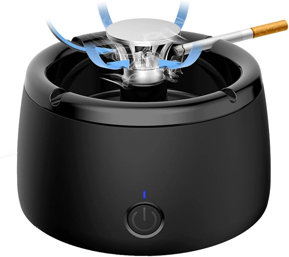 Luxora Electric Smokeless Ashtray with Air Purifier Feature
