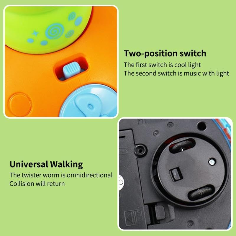 Luxora Baby Sensory Toys with Lights and Music Fun