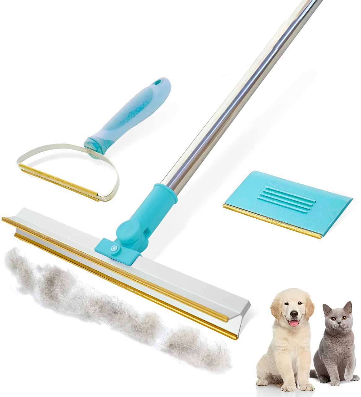 Royaleva Pet Hair Remover Set with 3 Specialized Tools