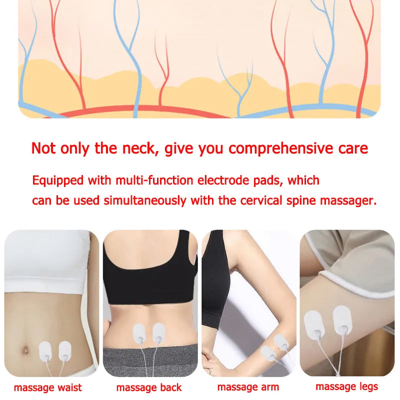 RoyaleGlow Smart 6 Head Neck and Shoulder Massager