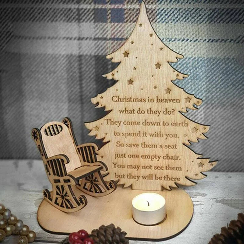 Royaleva Christmas Remembrance Ornament with Rocking Chair Design