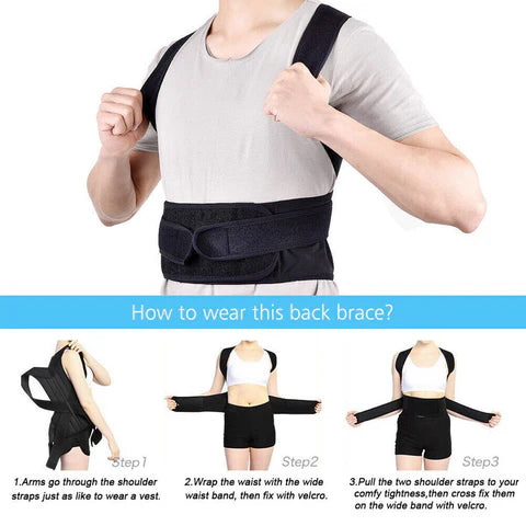 Royaleva Premium Posture Corrector for Men, Women, and Children - Back Brace Posture Corrector