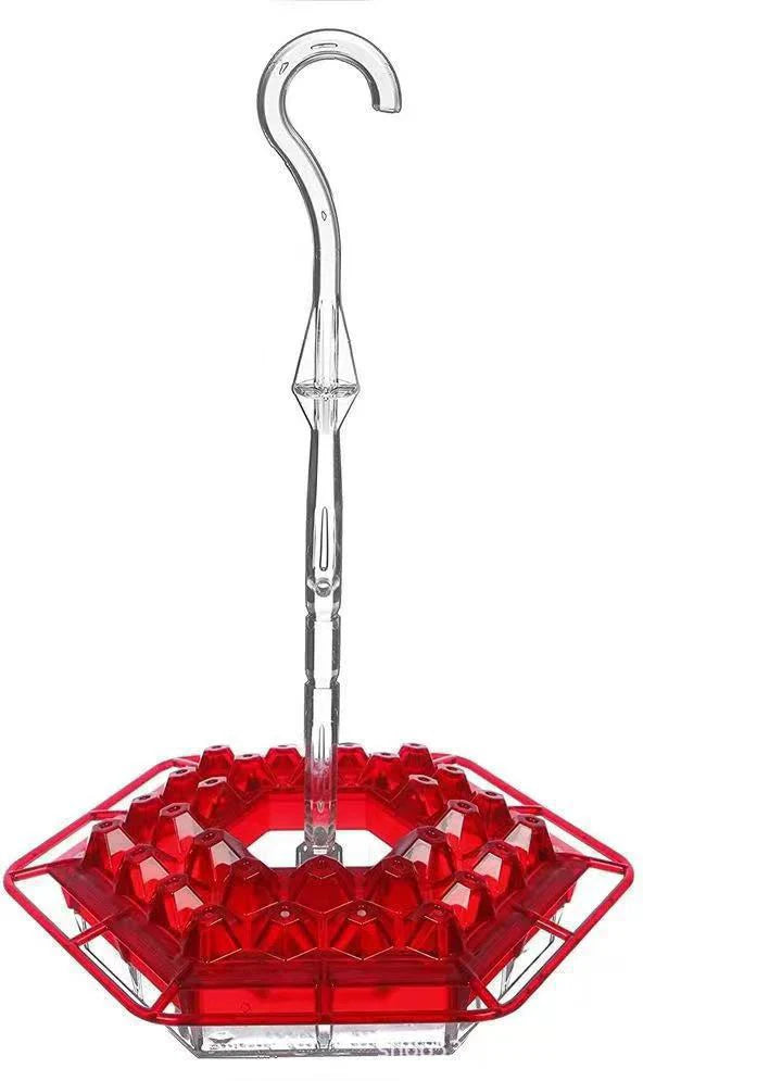 RoyaleGlow Ant Proof Hummingbird Feeder Outdoor Hanging Perch
