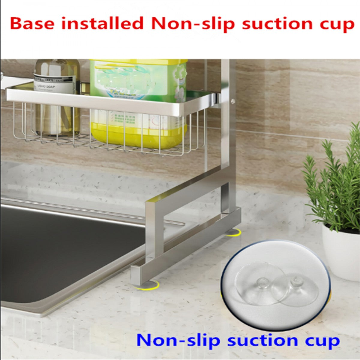 RoyaleGlow 34.6" Stainless Steel Black Dish Drying Rack Over Kitchen Sink, Dishes and Utensils Draining Shelf
