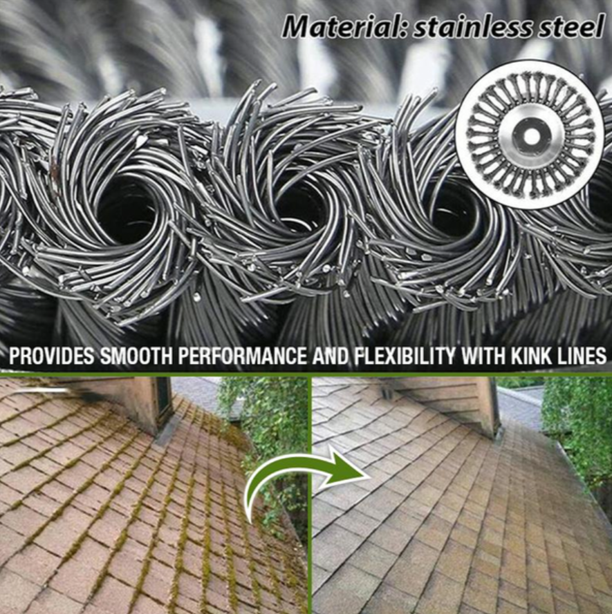 Luxora Carbon Steel Weed Brush & Trimmer for Easy Weeding