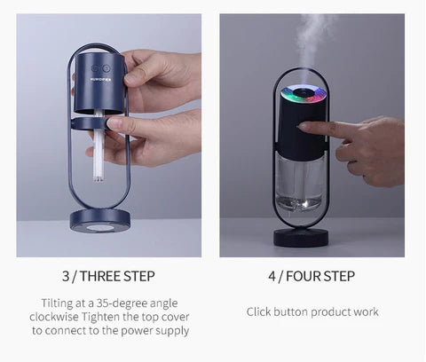 RoyaleGlow Magic Shadow USB Air Humidifier Compact Design